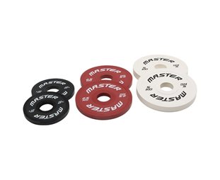 Master Fitness Viktskiva Gummerade Change Plate Set 1