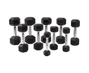 Master Fitness Hantlar Set Hexagon 1-10 Kg
