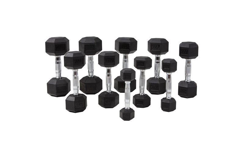 Master Fitness Käsipainosarja Hexagon 1-10 Kg