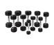 Master Fitness Hantel Sæt Hexagon 1-10 Kg