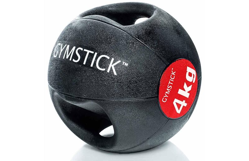 Gymstick Lääkepallo Kahvoilla
