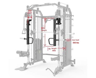 Master Fitness X16-19 Jammerikäsivarret