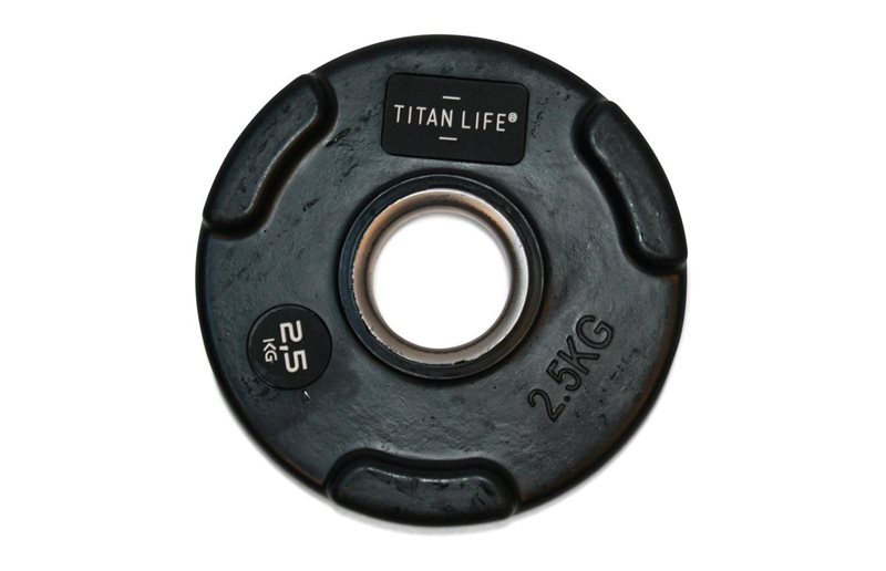 Titan Life Pro Painolevy Grip Kumipäällysteinen