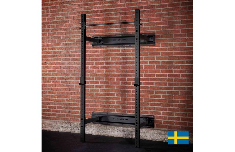 Kraftmark Foldback Squat Stand 2.0 Musta