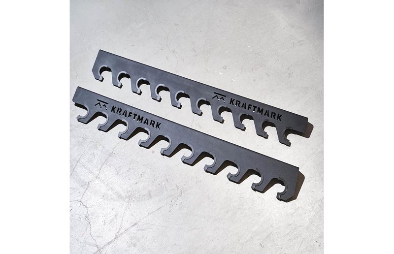 Kraftmark Seinäsäilytys Levypainoteline Gun Rack