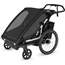 Pyöräkärry Thule Chariot Sport 2 Double (kahdelle lapselle) Gen3 Musta