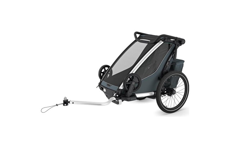 Thule Pyöräkärry Chariot Cross 2 Single (yhdelle lapselle) Gen3 Dark Slate