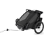 Pyöräkärry Thule Chariot Sport 2 Double (kahdelle lapselle) Gen3 Musta
