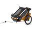 Thule Pyöräkärry Chariot Sport 2 Double (kahdelle lapselle) Gen 3 Natural Gold