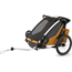 Thule Pyöräkärry Chariot Sport 2 Double (kahdelle lapselle) Gen3 Natural Gold