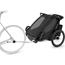 Pyöräkärry Thule Chariot Sport 2 Double (kahdelle lapselle) Gen3 Musta