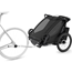 Thule Pyöräkärry Chariot Sport 2 Double (kahdelle lapselle) Gen 3 Musta