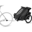 Thule Pyöräkärry Chariot Sport 2 Single (yhdelle lapselle) Gen 3 Musta