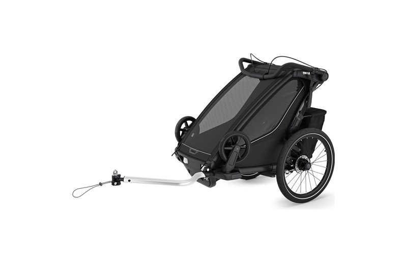 Thule Pyöräkärry Chariot Sport 2 Single (yhdelle lapselle) Gen 3 Musta