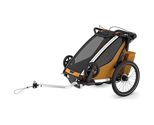 Pyöräkärry Thule Chariot Sport 2 Single (yhdelle lapselle) Gen3 Natural Gold