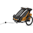 Thule Pyöräkärry Chariot Sport 2 Single (yhdelle lapselle) Gen3 Natural Gold