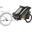 Thule Cykelvogn Chariot Cross 2 Double Gen 3 Khaki