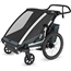 Cykeltrailer Thule Chariot Cross 2 Double Dark Slate