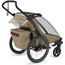 Thule Pyöräkärry Chariot Cross 2 Single (yhdelle lapselle) Gen3 Khaki