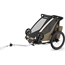 Thule Pyöräkärry Chariot Cross 2 Single (yhdelle lapselle) Gen3 Khaki