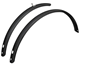 Eurofender Skærmsæt Snello 700c 28" Sort