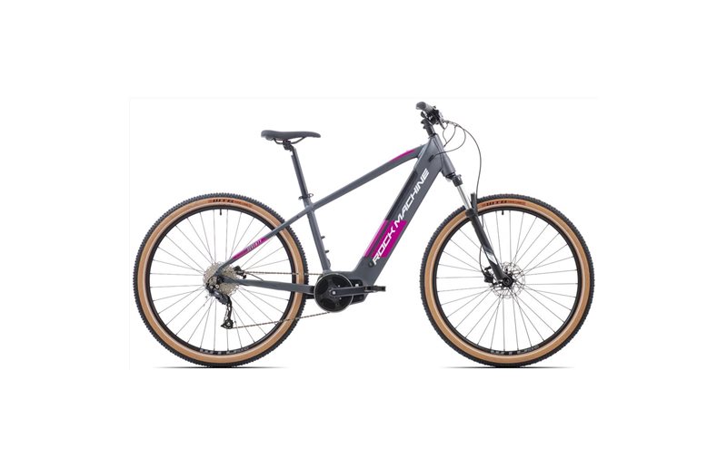 Sähköpyörä Rock Machine Storm Int E70-29 Matte Anthracite/Purple/Silver