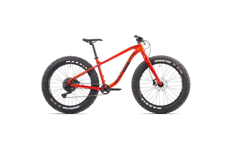 Fatbike pyörä Rock Machine Vyöry 30 Gloss Metallic Orange/Black