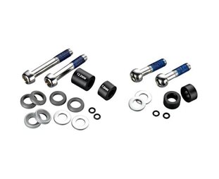 Avid Skivebremse adapter Skruer 10S til Rotor 170 mm Frem, Inkl. Stainless bolte