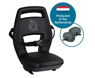 Qibbel Pyöräistuin 6+ Junior Seat Musta