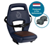 Lastenistuin Qibbel 6+ Junior Seat Navy Blue