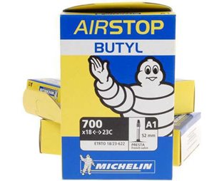Cykelslang Michelin Airstop A1 18/23-622 racerventil 52 mm