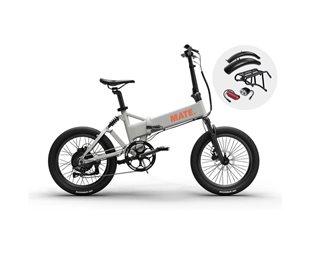 Sähkötaittopyörä Mate Fusion 9 Speed Ghost Gravity