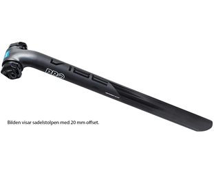 Sadelstolpe Pro Vibe 0 mm offset 31.6 x 350 mm svart