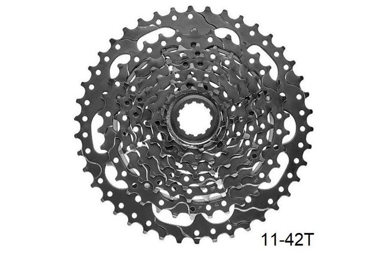 Kasetti Tektro CSM3308 8-vaihteinen 11-42T Musta