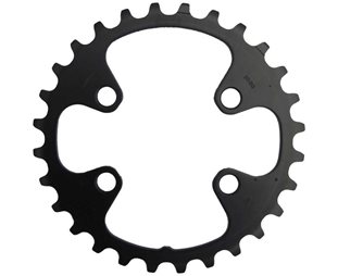 Shimano Eturatas FC-M6000-2/B2 Bf 64 BCD 2x10-vaihteinen 26T Musta