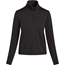 Saucony Løbetrøje Sunday 1/4 Zip Dame Black Heather