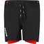 USWE Löparbyxor Puls Trail Running Combo Shorts Dam Black