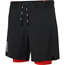 USWE Löparbyxor Puls Trail Running Combo Shorts Herr Black