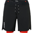 USWE Löparbyxor Puls Trail Running Combo Shorts Herr Black