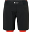 USWE Löparbyxor Puls Trail Running Combo Shorts Herr Black