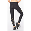 2XU Juoksuhousut Light Speed Mid-Rise Compression Tights Naisten Black/Gold Reflective