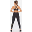 2XU Juoksuhousut Light Speed Mid-Rise Compression Tights Naisten Black/Gold Reflective