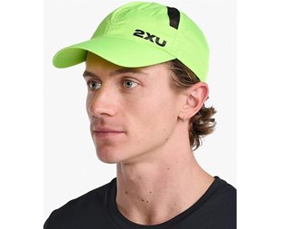 2XU Löparkeps Run Cap Unisex Volt/Black