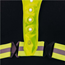 Bee Safe Løbevest Led Harness USB Unisex Silver
