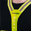 Bee Safe Løbevest Led Harness USB Unisex Silver