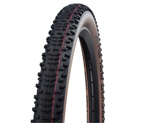Cykeldæk Schwalbe Racing Ralph ADDIX Speed Super Race TLE 57-622 (29x2.25") transparent sidewall Foldbart