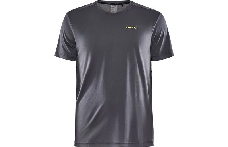 Craft Løbetrøje Core Essence SS Tee Herre Granite