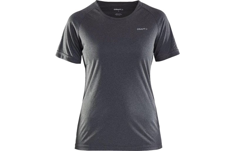 Craft Løbetrøje Prime Tee Dame Dark Grey Melange