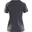 Craft Løbetrøje Prime Tee Dame Dark Grey Melange