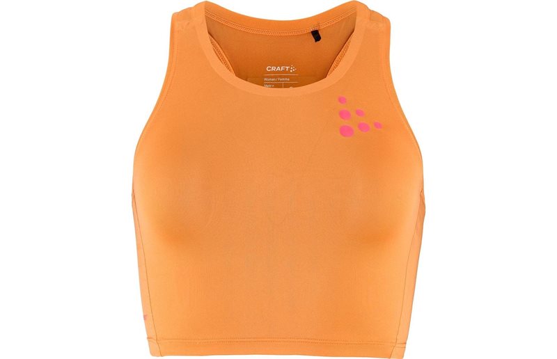 Craft Løbeundertøj & Undertøj PRO Hypervent Cropped Top 2 Dame Sour